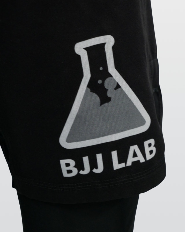 Subguards Lab Shorts - Closeup Back Flask