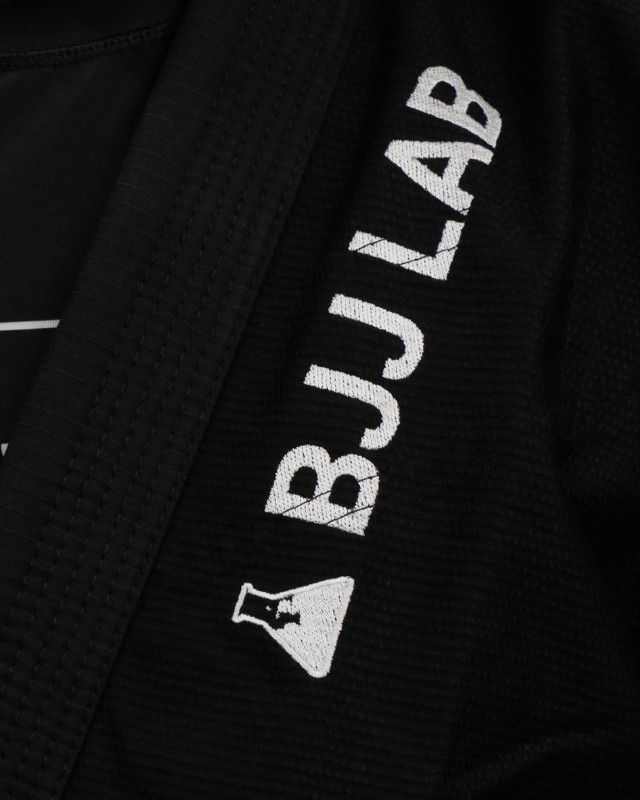 Kano Lab Gi - Lapel Logo Closeup