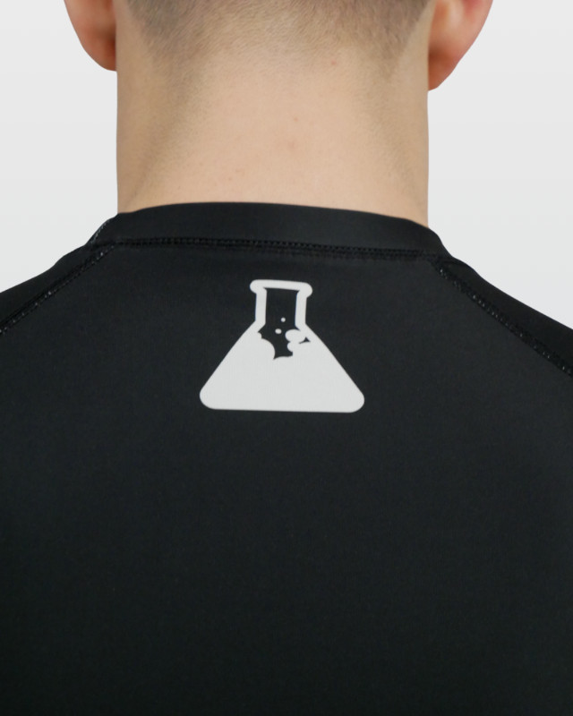 Subguards Lab Rashguard Short Sleeves - Closeup Back Logo